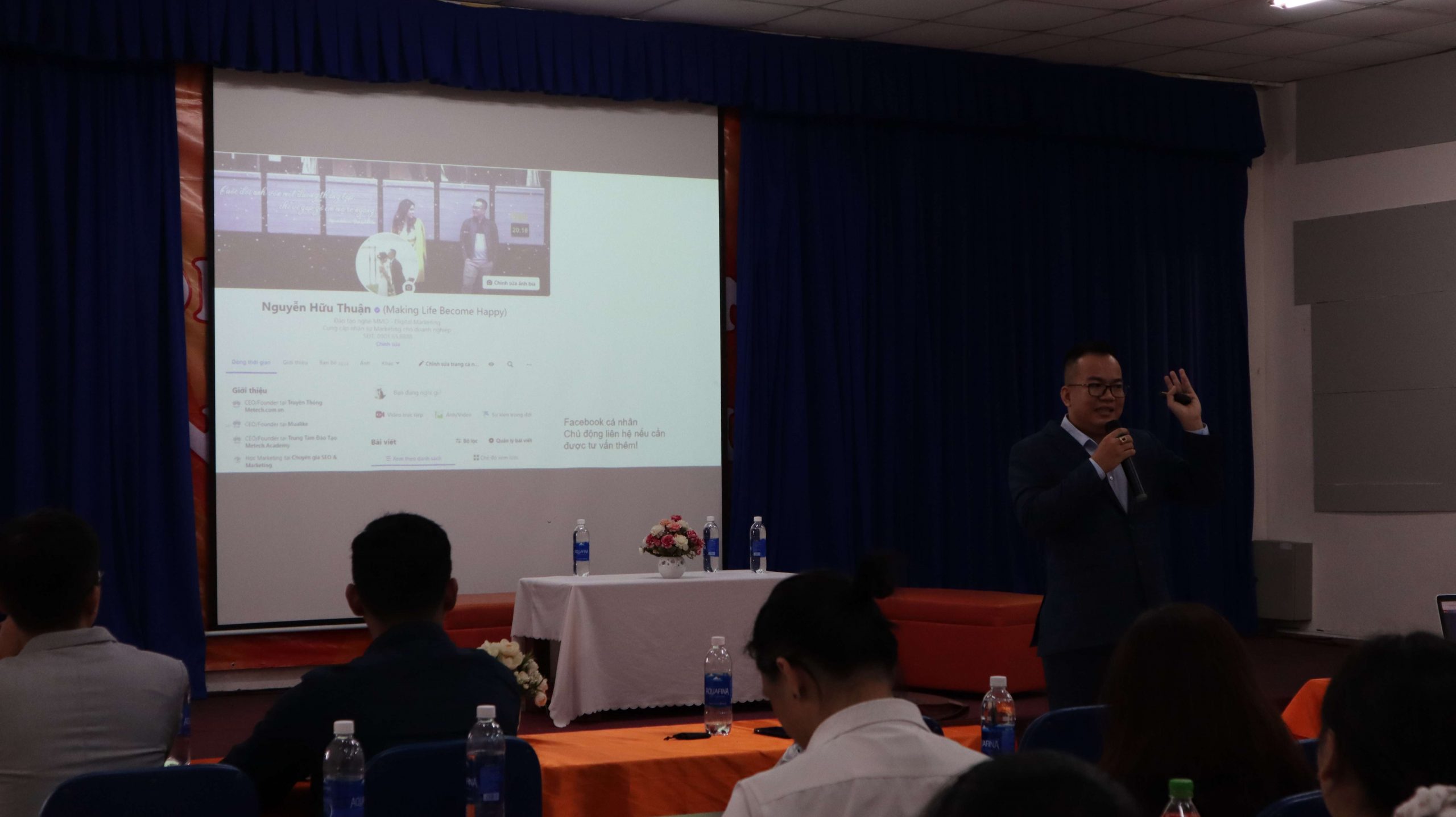 Nguyễn Hữu Thuận CEO Metech chia sẻ khởi nghiệp từ Facebook