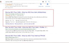 Khóa học SEO Thực Chiến – Học SEO với Đình Tỉnh