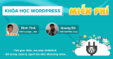 Khóa học WordPress miễn phí